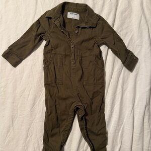 Old Navy Green Utility Jumpsuit